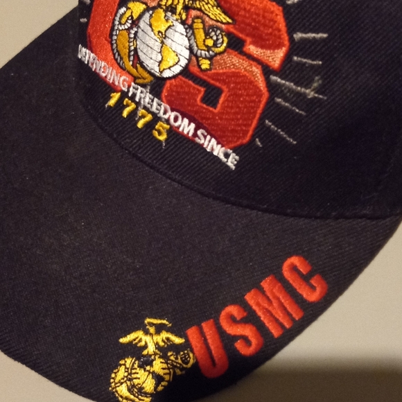 Men's USMC Defending Freedom Cap - Picture 4 of 5